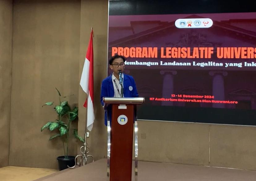 Sambutan Presiden Mahasiswa